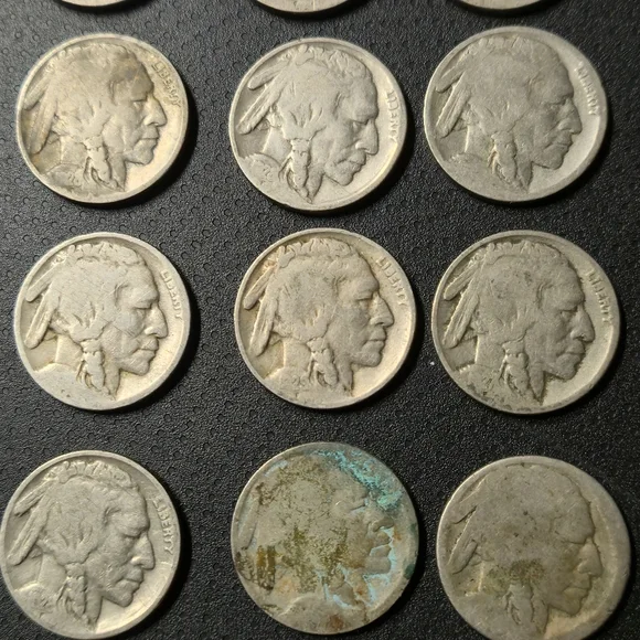 🦬 20 Vintage Buffalo Nickels - Picture 4 of 6